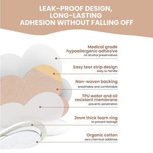 Parches Desechables de Aceite de Ricino para Ombligo, Altamente Absorbentes, Transpirables, a Prueba de Fugas, Sin Necesidad de Lavado (Aceite No Incluido) - Product Image 4