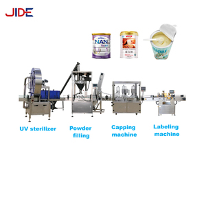 Tự động định lượng khoan đóng gói dòng bột niêm phong máy thép không gỉ PLC kiểm soát hiệu quả cao có thể chai hàng hóa - Product Image 1
