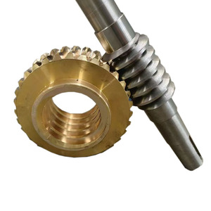 High Precision Customized CNC Machining Stainless Steel <strong>Worm</strong> Gear Set Gear Wheel Parts - Product Image 1