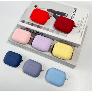 Housse en silicone de 2.5mm d'épaisseur pour 2025 New <span class=keywords><strong>Air</strong></span> Podds 3 Étui en silicone de protection complet pour AAir Pods 3 - Product Image 1