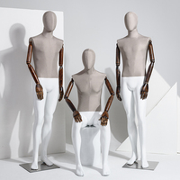 Mannequin Homme Corps Entier 2026 en Tissu pour Magasin