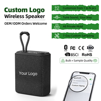 Enceinte Bluetooth portable sans fil étanche avec subwoofer pour extérieur, vente en gros d'usine