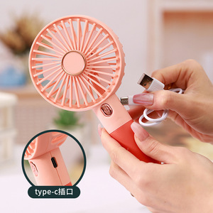 Ventilador Portátil Plegable Silencioso para Estudiantes, con 3 Velocidades <span class=keywords><strong>de</strong></span> Viento, hasta 3 Horas <span class=keywords><strong>de</strong></span> Duración, Soporte para Teléfono Móvil USB - Product Image 5