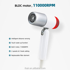 Secador de Pelo Profesional RUCHA con Mango Plegable, Iones de Plasma, Sensor Inteligente AI, Mini Secador de Pelo Portátil - Product Image 3