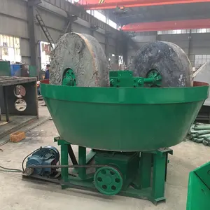 Popular in Sudan! 1200 wet pan mill, gold ore grinding wet pan mills, gold stone mill machine