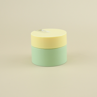 Pot de crème cosmétique en PP avec couvercle à vis remplaçable, 50g 100g