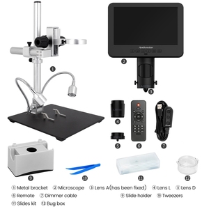 <span class=keywords><strong>Andonstar</strong></span>-Microscopio <span class=keywords><strong>Digital</strong></span> UHD 2160P con Conexión para Herramientas de Soldadura de PCB, Microscopio <span class=keywords><strong>Digital</strong></span> 2000x, 1 Unidad - Product Image 6