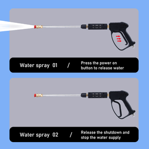 ปั๊มน้ำแรงดันสูงสำหรับล้างรถ โฟมแคนนอน ยอดนิยม สภาพใหม่และมือสอง ล้างได้สะอาดหมดจด แรงดันสูงสุด 160 บาร์ - Product Image 3