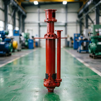 Pompe à boue verticale à cuve pour résidus miniers, en alliage duplex à haute teneur en chrome, résistante à l'usure et à la corrosion