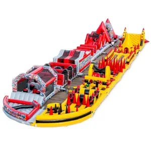 2022 New products inflatable water obstacle course inflatable military obstacle course