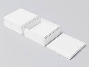 Caja de Regalo Rígida Plegable con Tapa y Base, Caja de Papel Plegable con Logotipo Personalizado, Embalaje Plano para Ahorrar en el Envío - Product Image 3