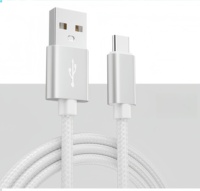 3A Carga rápida 3,2 Tipo-C Cable DE DATOS Alta velocidad 10Gbps Trenza de nailon duradera para teléfonos móviles IOS Caja de auriculares micro-USB