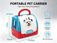 Jouet d'imitation pour animaux de compagnie : Écureuil en peluche électronique qui marche avec mini distributeur de nourriture et d'eau – Ensemble de jeu de rôle pour enfants sur l'élevage des animaux