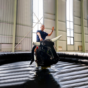 Toro Meccanico di Alta Qualità Macchina da Giostra Toro Meccanico Rodeo Meccanico Gioco Gonfiabile per Adulti - Product Image 1