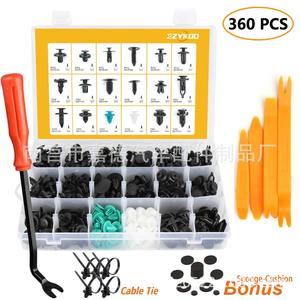 JAC HE22 <b>Car</b> <b>Interior</b> Clips 350Pcs Assorted Plastic Fasteners For Seat Cushion Repair And Replacement - Product Image 3