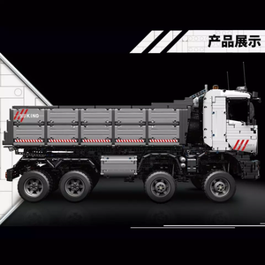 Nouveau <span class=keywords><strong>jouet</strong></span> éducatif pour enfants, moule <span class=keywords><strong>King</strong></span> 19013 <span class=keywords><strong>camion</strong></span> à <span class=keywords><strong>benne</strong></span> pneumatique RC <span class=keywords><strong>camion</strong></span> bloc de construction <span class=keywords><strong>jouet</strong></span> pour enfant cadeau créatif - Product Image 4