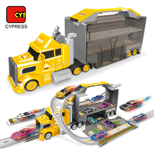Nuovo arrivo trasportino giocattoli <span class=keywords><strong>camion</strong></span> che trasportano caso veicoli da trasporto lanciatori auto <span class=keywords><strong>giocattolo</strong></span> con metallo pressofuso auto da corsa - Product Image 2