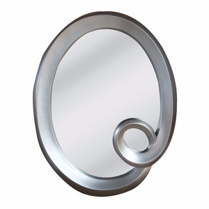 <span class=keywords><strong>Espejo</strong></span> decorativo de fábrica ovalado de nuevo diseño dorado, <span class=keywords><strong>Espejo</strong></span> de pared para sala de estar, <span class=keywords><strong>Espejo</strong></span> Irregular de lujo - Product Image 5