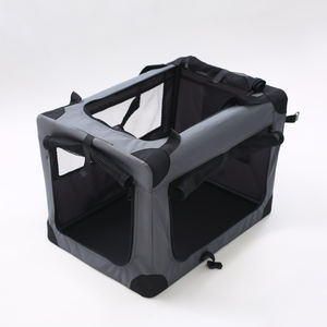 <span class=keywords><strong>Jaula</strong></span> para coche de gato y <span class=keywords><strong>perro</strong></span> directo de fábrica, <span class=keywords><strong>jaula</strong></span> suave plegable de <span class=keywords><strong>viaje</strong></span> para mascotas con marco de acero - Product Image 2