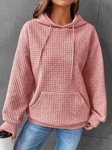 2023 nouveau style de vêtements pour femmes logo personnalisé et sweats à capuche de couleur sweats à capuche surdimensionnés pour femmes - Product Image 3