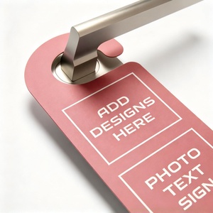 Colgador de Puerta Personalizado con Tarjetas de Visita Promocionales, Papel con Recubrimiento PT para Marketing Inmobiliario - Product Image 6