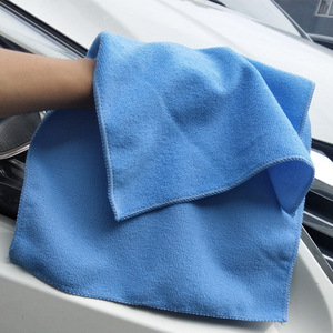 <b>Microfiber</b> <b>Towel</b> 30x50cm Blue Thickened Absorbent Car Wash Drying <b>Towel</b> - Product Image 2
