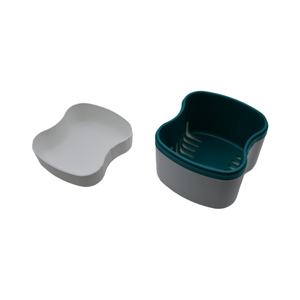 Estojo Portátil para Dentaduras em Cores Sortidas, Caixa para Dentes Falsos, Copo de Armazenamento com Cesto Filtrante - Product Image 2