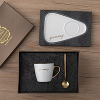 Prix compétitif, ensemble de tasses à thé de luxe personnalisées, ensembles de tasses à café, boîte en papier d'emballage