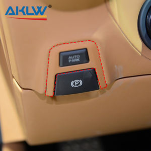 <span class=keywords><strong>Pour</strong></span> 2013 <span class=keywords><strong>Ferrari</strong></span> F12 Berlinetta véritable fibre de carbone voiture intérieur rouge Fiber de carbone contrôle Central P interrupteur de vitesse cadre décoratif - Product Image 3