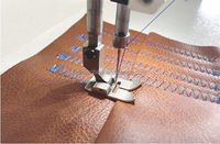 La nouvelle machine à coudre industrielle Jack JK1530D-QC droite et en zigzag convient à la couture de sacs à chaussures en cuir et de matériaux épais