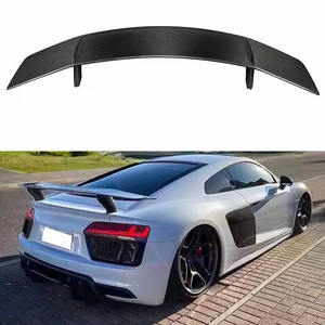 Aileron arrière en fibre de carbone V Style 2020 <span class=keywords><strong>Audi</strong></span> R8 Gen2 V10 2016-2022 Aileron de voiture - Product Image 1