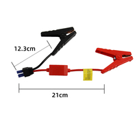 Câble de démarrage d'urgence pour voiture avec connecteur intelligent EC5 et pinces crocodiles, cordon de démarrage pour booster de batterie automobile