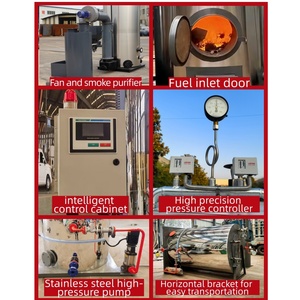 Промышленный вертикальный парогенератор на древесной биомассе мощностью 200, 300, 400, 500, 700, <span class=keywords><strong>1000</strong></span> л.с. - Product Image 2