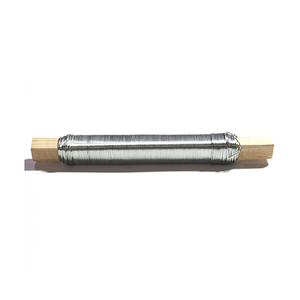Arbre de Noël enduit de vinyle <span class=keywords><strong>d</strong></span>'approvisionnement <span class=keywords><strong>d</strong></span>'usine de haute qualité <span class=keywords><strong>fil</strong></span> métallique coloré <span class=keywords><strong>fil</strong></span> de fleuriste en Stock/rouleau de <span class=keywords><strong>fil</strong></span> de cravate torsadé de jardinage - Product Image 4