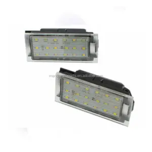 China auto peças fabricantes 2x LED Premium Número De Placa De Luz Para Mercedes Citan 2012- Fiat Talento