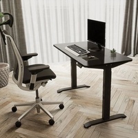 Bureau d'ordinateur intelligent de style moderne simple, réglable en hauteur et à levage libre
