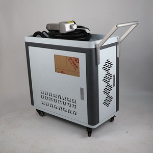 Mesin pembersih helm laser 100w, mesin pembersih vendo terus menerus opsional - Product Image 5