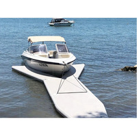 Pour bateau et Yacht Parking Drop Stitch Gonflable Y Pontoon Yacht Flottant Nage Eau Plate-Forme Dock Jet Ski Gonflable Y Dock