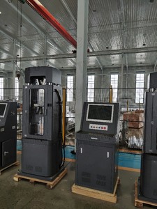 เครื่องทดสอบแรงดันไฮดรอลิกแบบหกเสา รุ่น UTM สองช่องว่างมาตรฐาน ISO ASTM 100-2000KN - Product Image 5