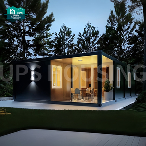 Casa prefabbricata casa contenitore a 2 piani moderno contenitore modulare staccabile prezzo casa Hotel di lusso 2 3 camere da letto 20 40 piedi Villa - Product Image 2
