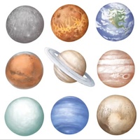 Événement Décoration LED Lune Terre Mars Gonflable Décor Boule Géant Saturne Ballon Promotionnel Fête Fournitures