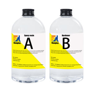 שרף אפוקסי קריסטל ברור לא צהוב בועה תערובת קלה 1:1 הליהוק ציפוי עבור תכשיטים diy עושה אמנות resina אמנות צלולים - Product Image 1