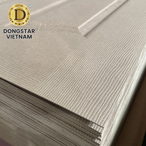 ผิวประตู HDF สีไม้ธรรมชาติเคลือบเมลามีน  ผิวประตูตกแต่งความหนาแน่นสูง - Product Image 5