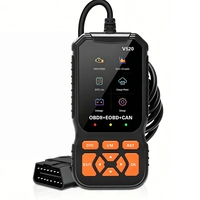 Lector de Códigos del Sistema del Motor OBD2 V520, Herramienta de Análisis de Diagnóstico de Vehículos Elm327, Escáner de Vehículos OBD, CE, FCC, RoHS