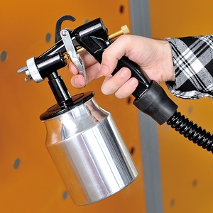 600W HVLP eléctrico rociador de pintura 1,8 m de manguera de 1000ml CE GS - Product Image 3