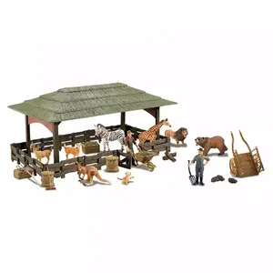 Großhandel Dschungel Kunststoff Spielzeug Groß Hunter Haus Mit Wilden Tiere Namen