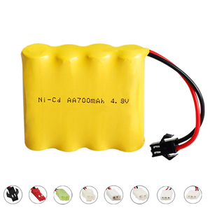 แบตเตอรี่ <span class=keywords><strong>NI</strong></span>-<span class=keywords><strong>CD</strong></span> แบบไม่สามารถชาร์จใหม่ได้ ขนาด 1600mAh 700mAh AA AAA สำหรับของเล่น  รุ่น OEM ทดแทน  แรงดันไฟฟ้า 2.4V 3.<span class=keywords><strong>6V</strong></span> 4.8V <span class=keywords><strong>6V</strong></span> 7.2V 8.4V 9.<span class=keywords><strong>6V</strong></span> - Product Image 4