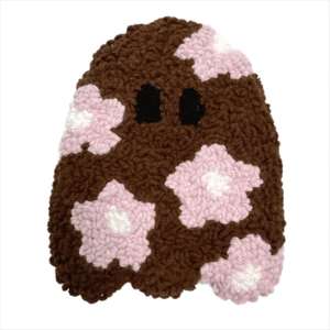 2025 mode Halloween décoration de la maison fait à la main crier fantôme poinçon aiguille caboteur artisanat tasse tapis pour cadeaux promotionnels - Product Image 5