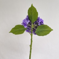 HGA Hydrangea Artificielle Effet Naturel en Gros, Grande Tête de Fleur pour Décoration Intérieure et Arche de Mariage, Guirlande Florale en Vrac