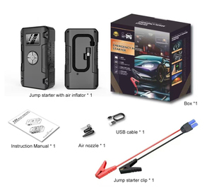 <span class=keywords><strong>Arrancador</strong></span> de Coches Portátil Multifunción, Bomba de Aire, Inflador de Neumáticos 150Psi, Banco de Energía para <span class=keywords><strong>Coche</strong></span>, <span class=keywords><strong>Cargador</strong></span> de Batería de <span class=keywords><strong>Coche</strong></span>, Iluminación LED - Product Image 6